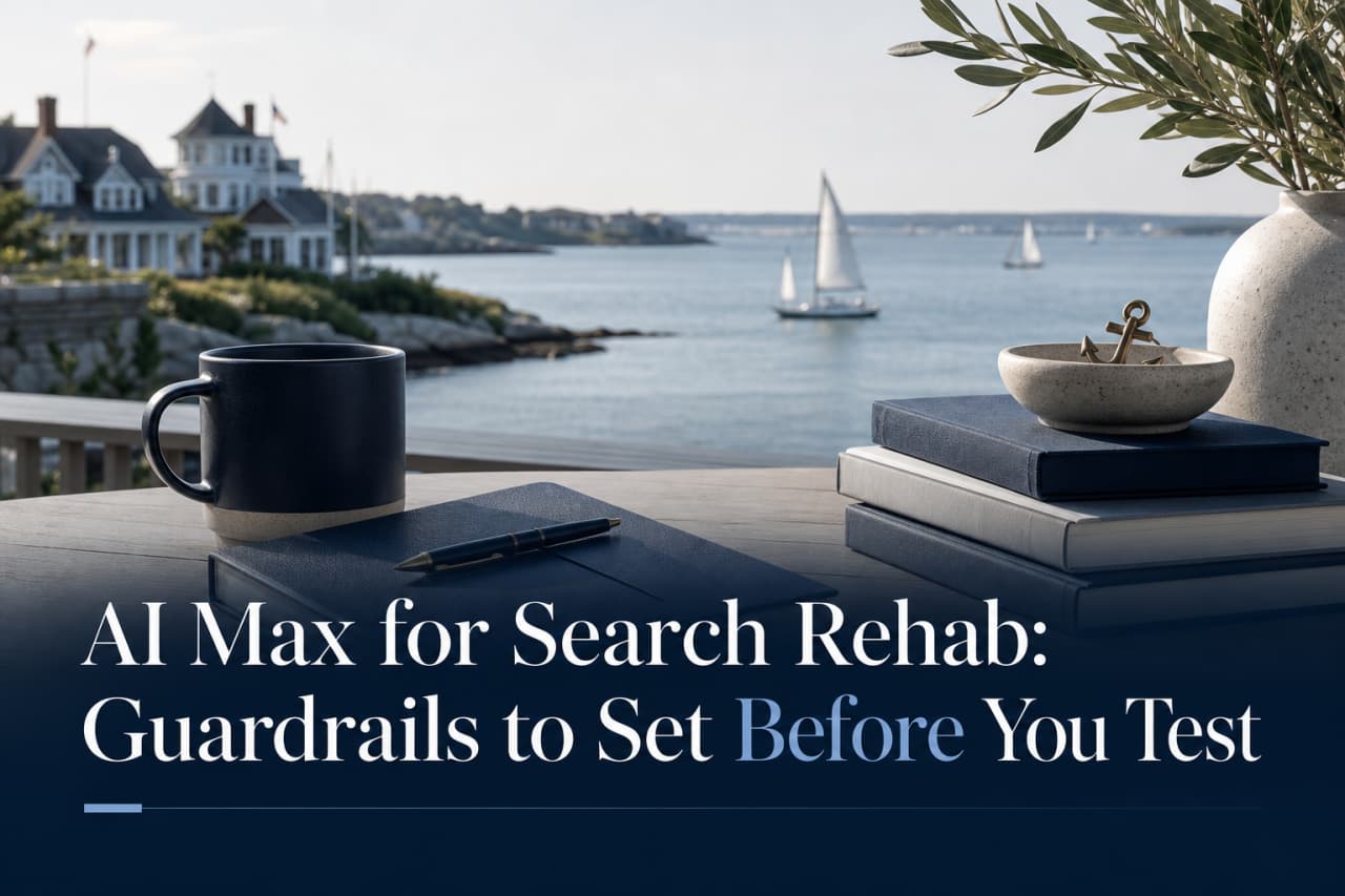 AI Max for Search Rehab: Guardrails to Set Before You Test