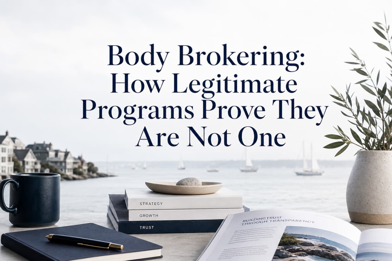 Body Brokering: How Legitimate Programs Prove They Are Not One
