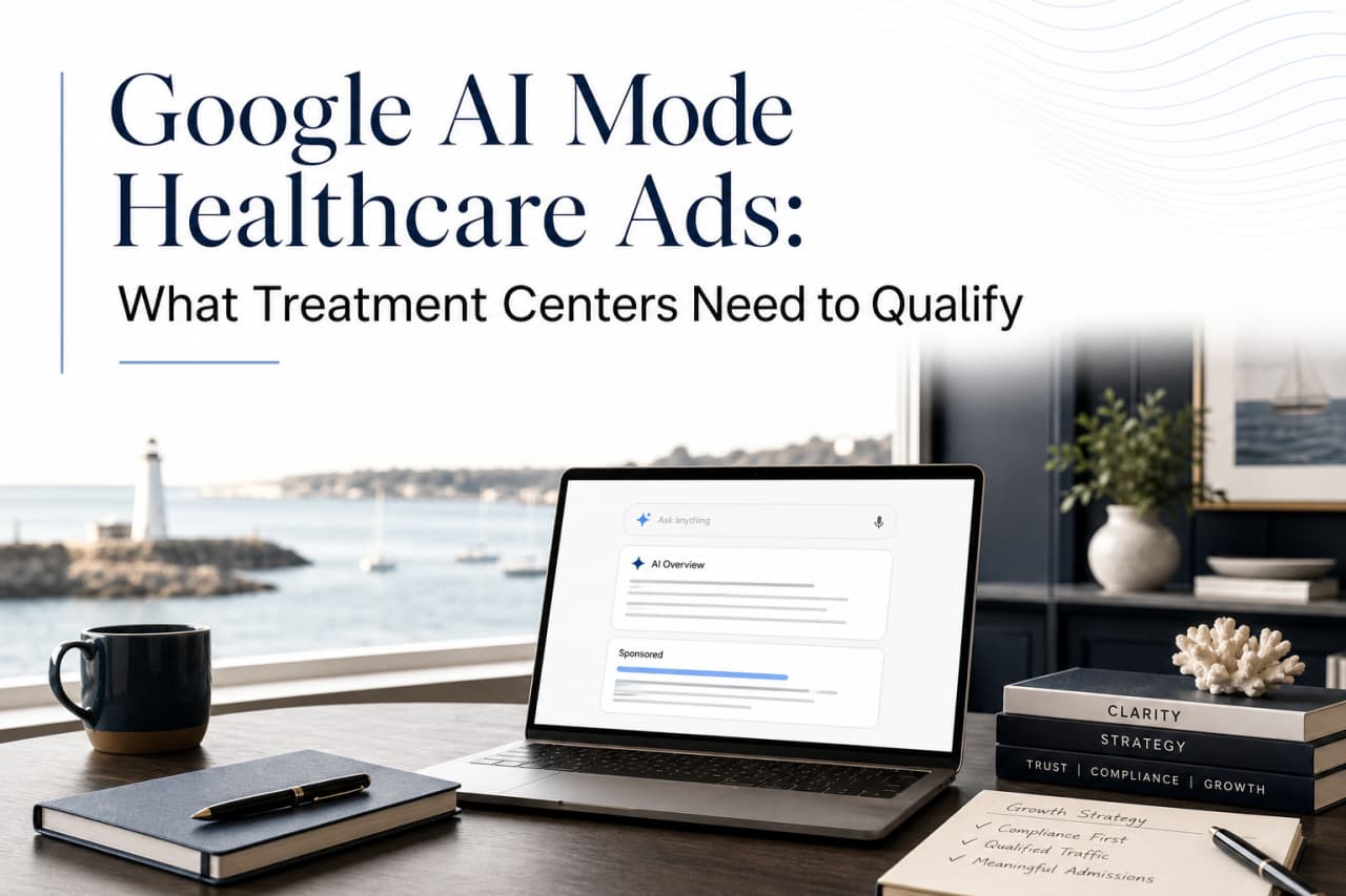 Google AI Mode Healthcare Ads: What Treatment Centers Need to Qualify