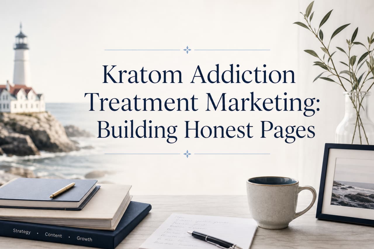 Kratom Addiction Treatment Marketing: Building Honest Pages