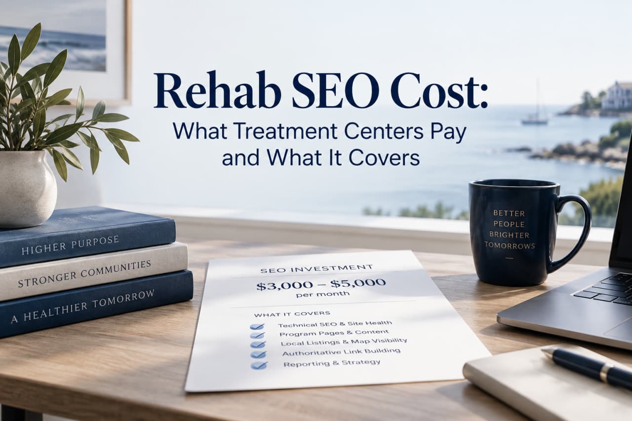 Rehab SEO Cost: What Treatment Centers Pay and What It Covers